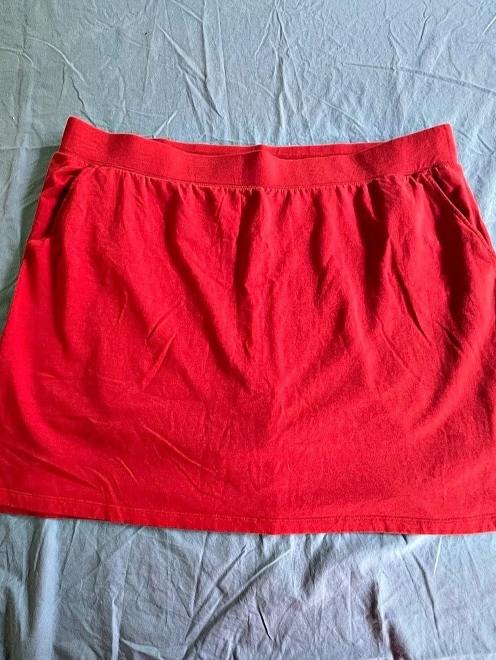 d&co Active Red Active A-Line Skirt Size 3XL Like New